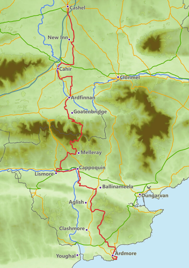 St. Declan's Way Overview Map